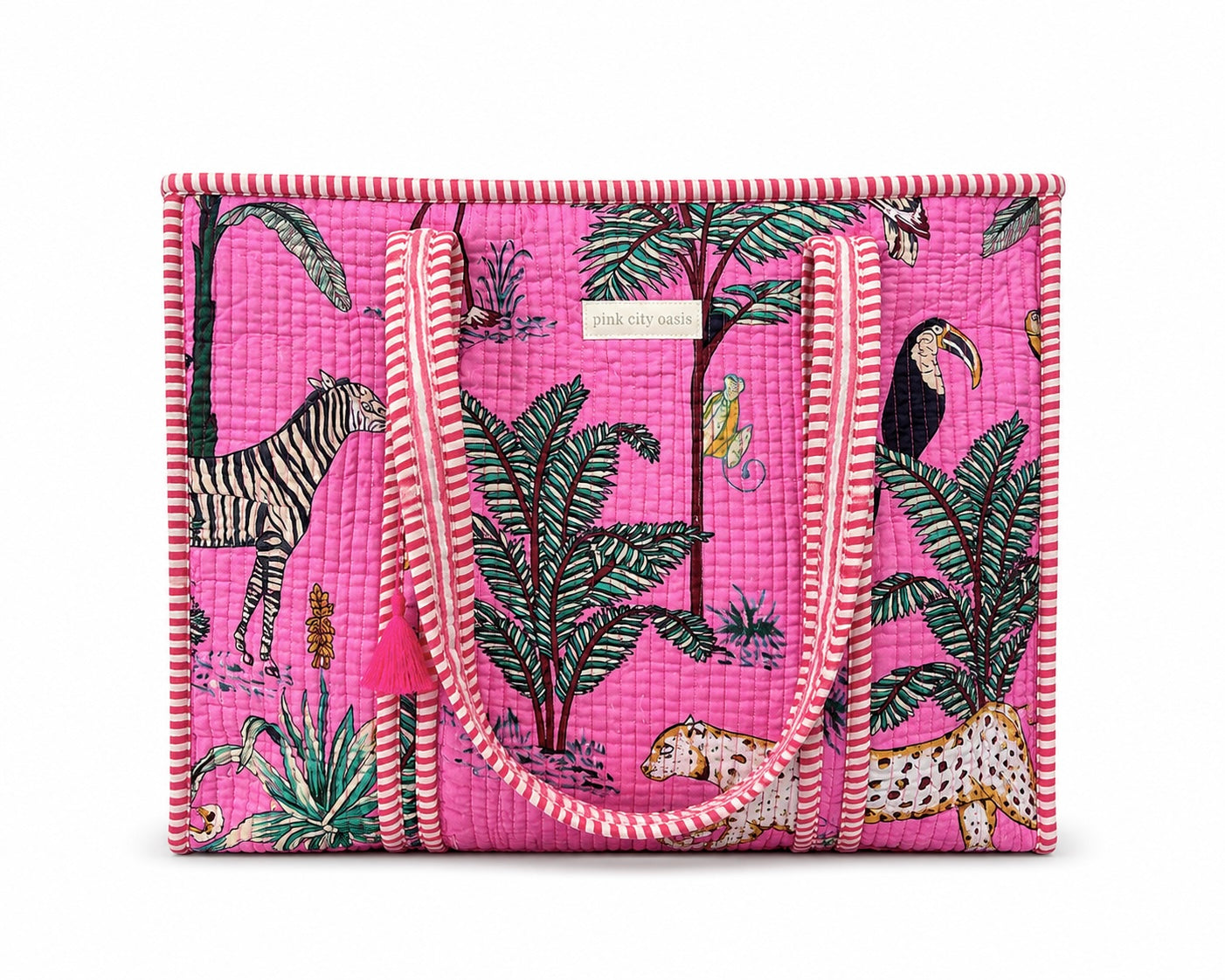 Pink Jungle Tote